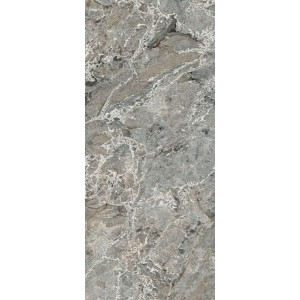 Керамогранит Rex Ceramiche 280x120 AUTHENTIC LUX MAR AUBISQUE MATSI 781180 сатинированная серый камень, мрамор 6мм
