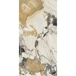 Плитка Rex Ceramiche 120x60 Etoile Symphonie Glossy Ret 761777 глянцевая белый мрамор 6мм