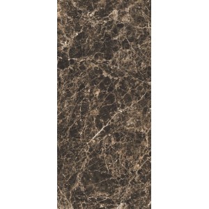 Плитка Rex Ceramiche 280x120 Bijoux Marron Imperial Glossy R 765700 глянцевая коричневый мрамор 6мм