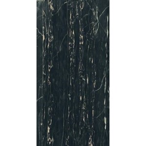 Плитка Rex Ceramiche 120x60 I Classici Portoro Glossy R 750914 глянцевая черный камень, мрамор 9мм