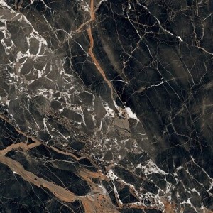 Плитка Rex Ceramiche 120x120 Bijoux Ombre Caravage Glossy R 765761 глянцевая черный мрамор 6мм