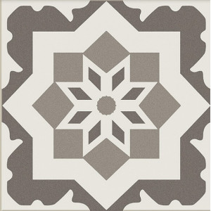 Ceramica Ribesalbes Декоративный элемент для пола 20*20 Decor Gris 16 видов паттерна