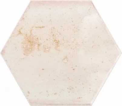 Ceramica Ribesalbes Плитка настенная Rose Hex Glossy 17*15