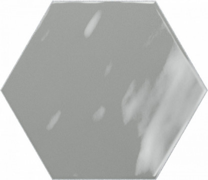 Плитка настенная 17.3x15 Geometry Hex Grey Glossy PT03138 Ceramica Ribesalbes