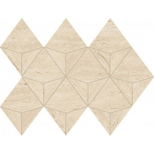 Мозаика 41.2x28 Atlas Concorde Marvel Travertine Sand Mosaico Origami 41.2x28 AF9K