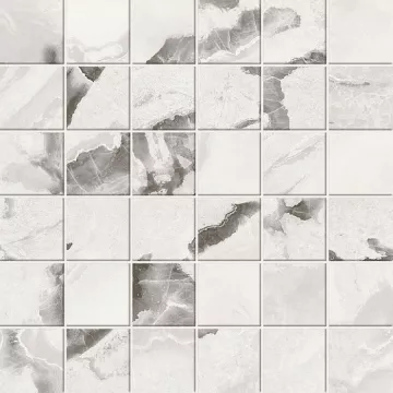 Мозаика 30x30 Атлас Конкорд Forte Dei Marmi Quark Oyster White Mosaic Лаппатированная 30x30 610110001184