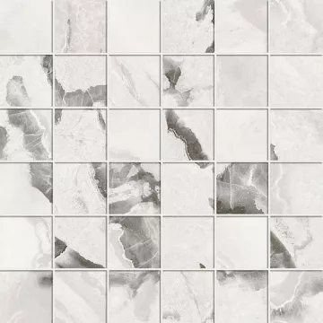 Мозаика 30x30 Атлас Конкорд Forte Dei Marmi Quark Oyster White Mosaic Патинированная 30x30 610110001189