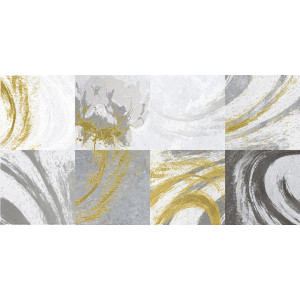 Плитка Laparet 60x30 декор -2 серый 18-05-06-3635-2 Java матовая глазурованная