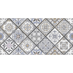Плитка Laparet 60x30 мозаика серый 18-00-06-3654 Etnis сахарная глазурованная