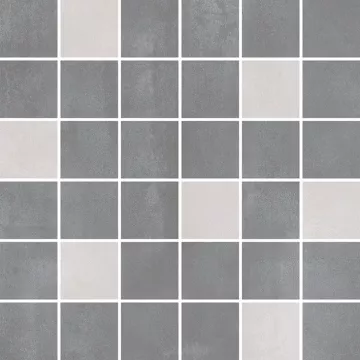 Плитка Laparet 30x30 мозаика микс серый Stream полированная глазурованная