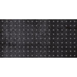 Плитка Laparet 50x25 декор Pixel чёрный Metallica матовая глазурованная