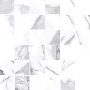 Плитка Laparet 30x30 мозаика Suite микс белый Bering матовая глазурованная