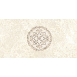 Плитка Laparet 40x20 декор бежевый 08-03-11-497 Persey глянцевая глазурованная