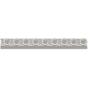 Плитка Laparet 40x5 бордюр серый 56-03-06-425 Afina глянцевая глазурованная