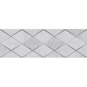 Плитка Laparet 60x20 декор Attimo тёмно-серый 17-05-07-1180-0 Mizar матовая глазурованная