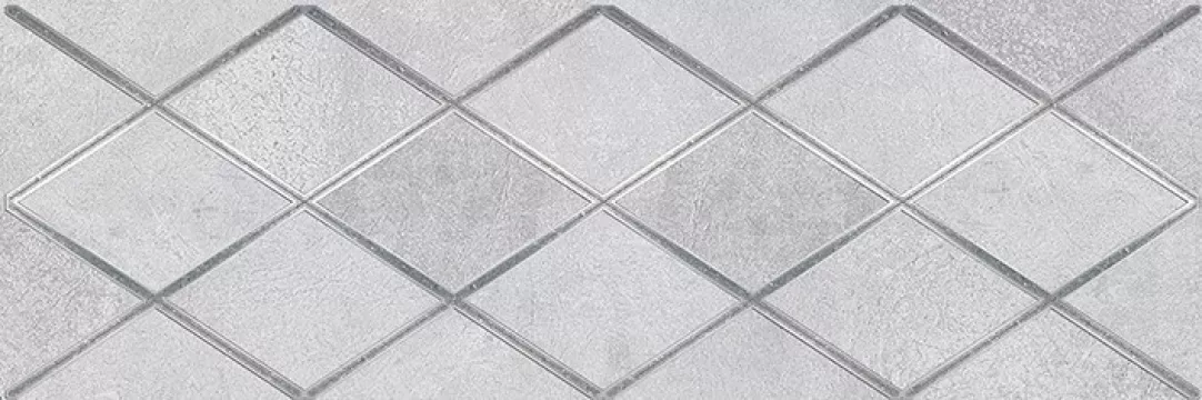 Плитка Laparet 60x20 декор Attimo тёмно-серый 17-05-07-1180-0 Mizar матовая глазурованная