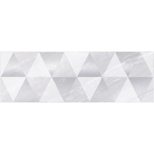 Плитка Laparet 60x20 декор Perla белый 17-03-00-1186-0 Diadema глянцевая глазурованная