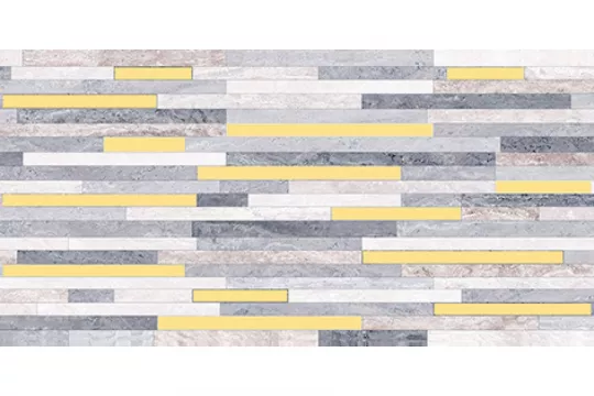 Плитка Laparet 40x20 декор серый 08-05-06-1341 Magna глянцевая глазурованная