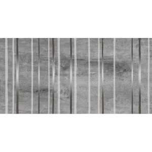 Плитка Laparet 60x30 декор Trigger тёмно-серый Concrete матовая глазурованная