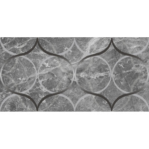 Плитка Laparet 60x30 декор Resonanse серый Crystal глянцевая глазурованная