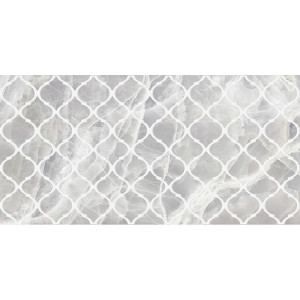 Плитка Laparet 60x30 декор Nuance серый Plazma глянцевая глазурованная