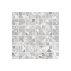 Плитка Laparet 30x30 мозаика серый Plazma глянцевая глазурованная