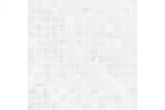 Плитка Laparet 30x30 мозаика белый Plazma глянцевая глазурованная