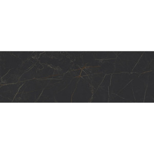 Плитка Laparet 60x20 чёрный 60045 Royal глянцевая глазурованная