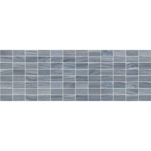 Плитка Laparet 60x20 мозаика декор мозаичный синий MM60067 Zen матовая глазурованная
