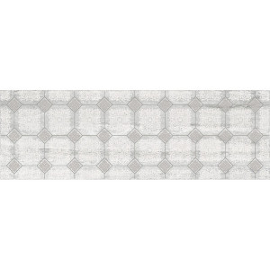 Плитка Laparet 60x20 декор серый Glossy глянцевая глазурованная