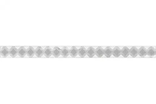 Плитка Laparet 60x5 бордюр серый Glossy глянцевая глазурованная