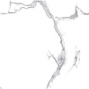 Плитка Laparet 60x60 белый Statuario Crown матовая глазурованная
