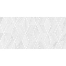 Плитка Laparet 60x30 декофон белый рельеф Forest матовая глазурованная