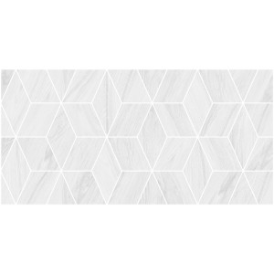 Плитка Laparet 60x30 декофон белый рельеф Forest матовая глазурованная