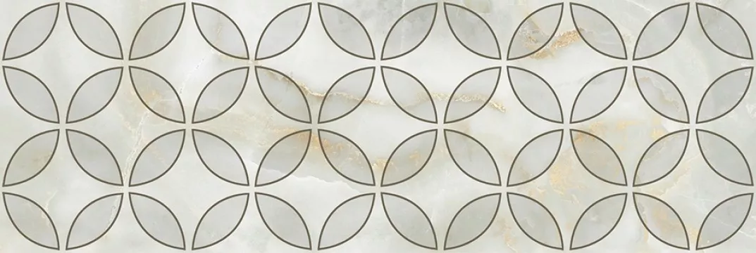 Плитка Laparet 60x20 декор Oxy серый Select глянцевая глазурованная