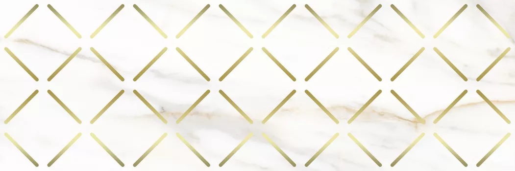 Плитка Laparet 60x20 декор белый Aragon глянцевая глазурованная