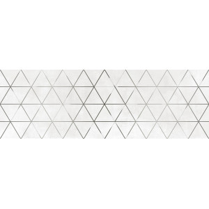Плитка Laparet 60x20 декор серый Sharp матовая глазурованная