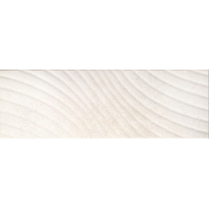 Плитка Керамин 75x25 декофон 3 тип 1 декор светло-бежевый. волна Сонора глянцевая глазурованная