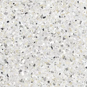 Плитка Керамин 50x50 7 светло-серый Терраццо полированная глазурованная