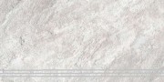 Плитка Керамин 60x30 Кварцит ступень 7 светло-серый 6шт матовая белый