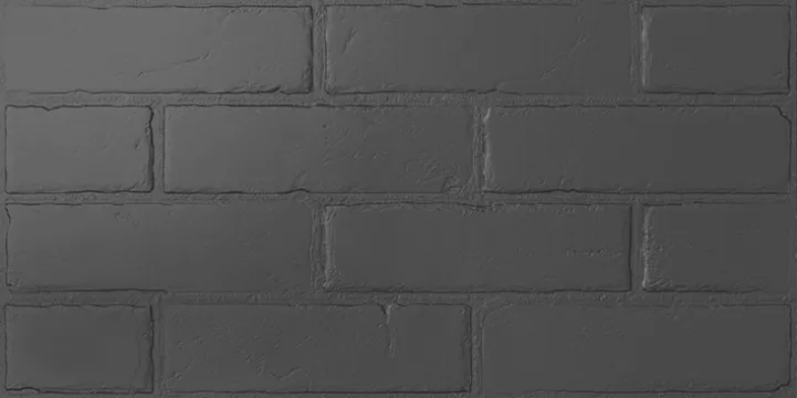 Плитка Керамин 60x30 5 чёрный Манчестер матовая глазурованная