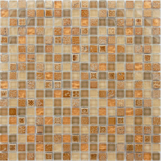 Мозаика из стекла и натурального камня LeeDo Cozumel 15x15x8