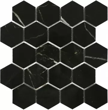 Керамическая мозаика LeeDo Marrone Oriente POL гексагон 37x64 BMB7532M1
