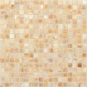 Мозаика из натурального камня LeeDo Onice beige POL 15x15x8