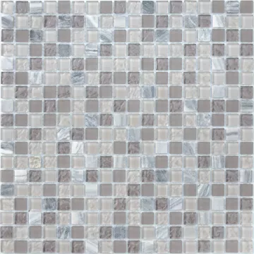 Мозаика из стекла и натурального камня LeeDo Sitka 15x15x4