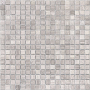 Мозаика из натурального камня LeeDo Travertino Silver MAT 15x15x4