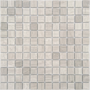 Мозаика из натурального камня LeeDo Travertino Silver MAT 23x23x4