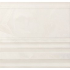 Бордюр 20x20 Alzata Marbleline Onice глянцевая бежевый 9мм Marazzi