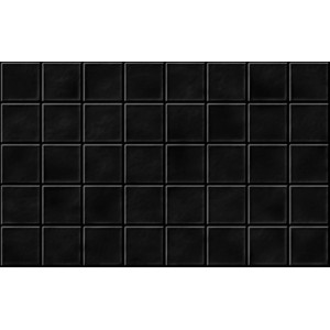 Плитка Шахтинская Плитка 40x25 черная 02 Чарли глянцевая глазурованная