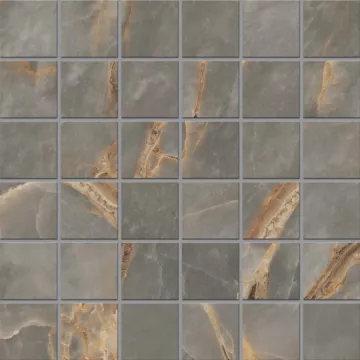 Плитка Эстима мозаика Mosaic/IN01_NS/IN01_PS/30x30x10/5x5 неполир./полир. серый